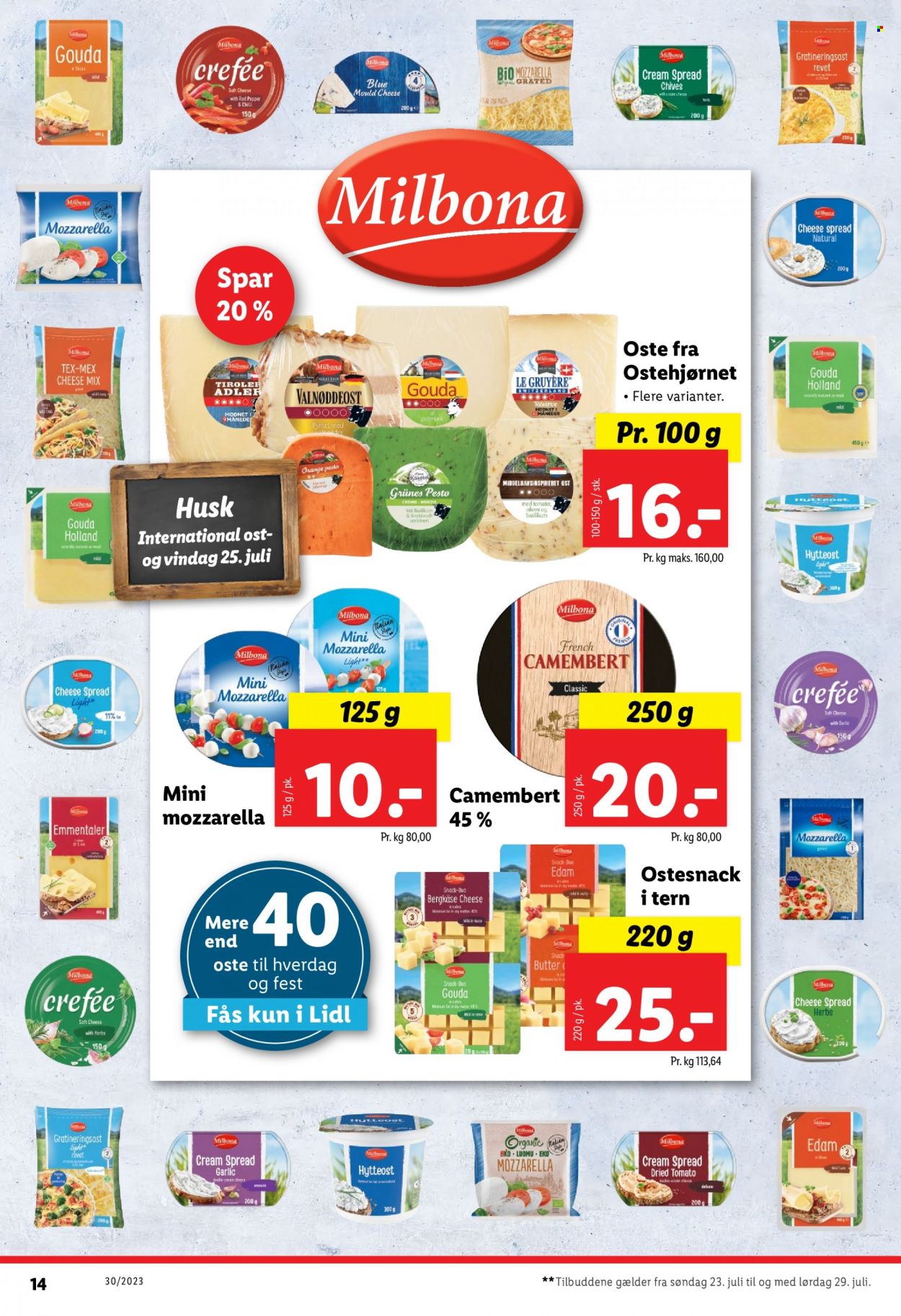 Lidl tilbud - 23.7.2023 - 29.7.2023. Side 14