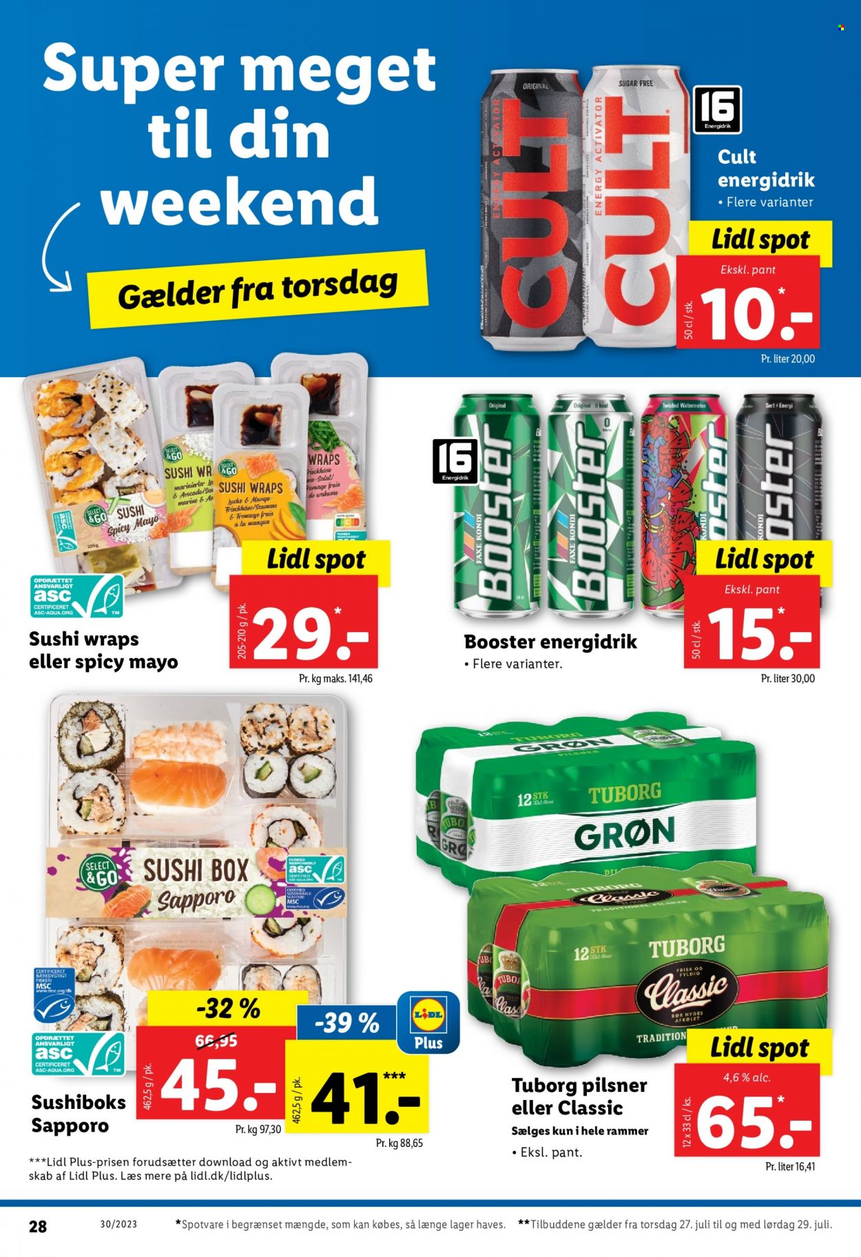 Lidl tilbud - 23.7.2023 - 29.7.2023. Side 28