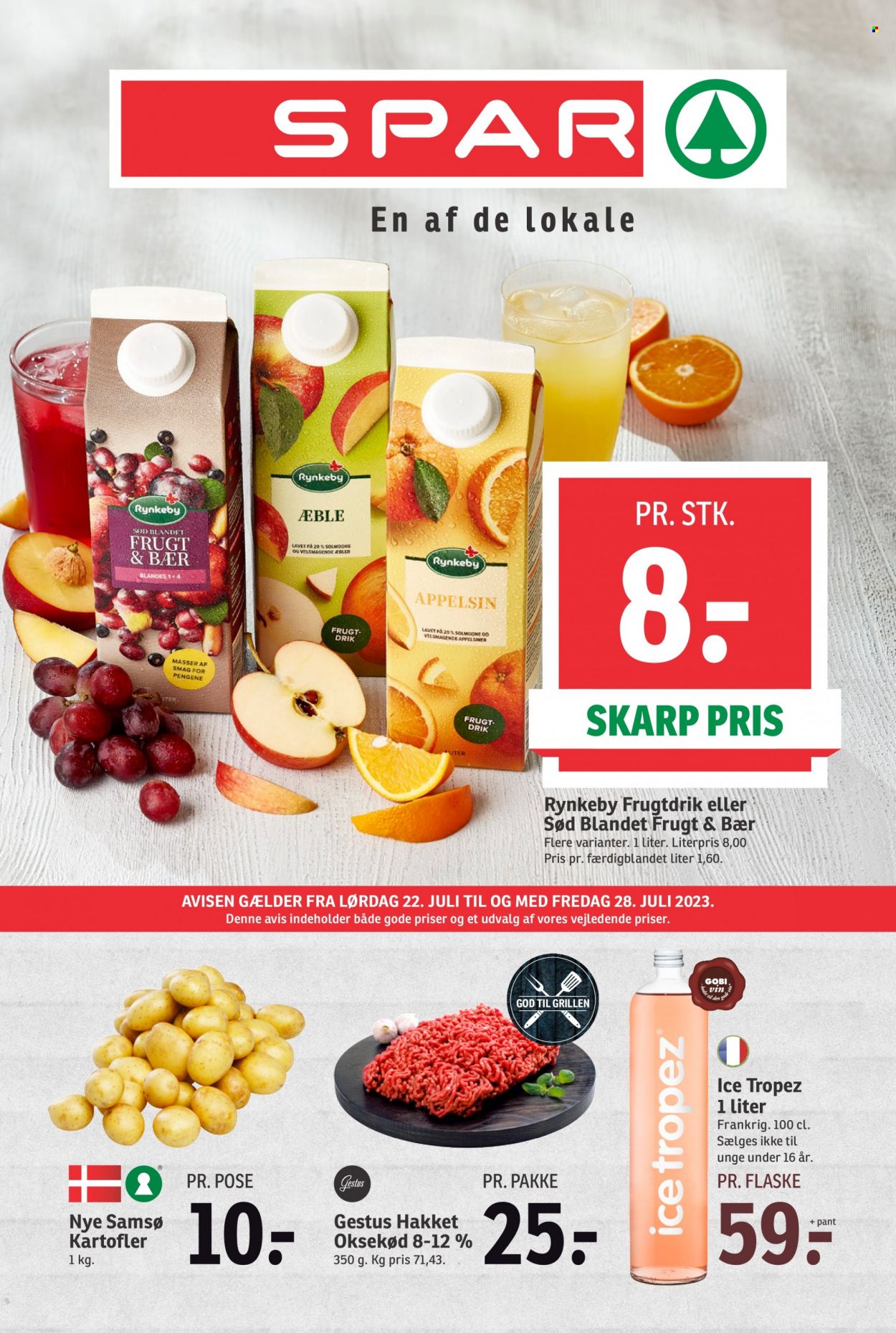 SPAR tilbud - 22.7.2023 - 28.7.2023. Side 1