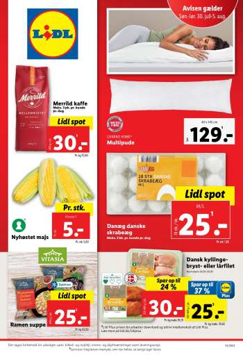 Lidl tilbudsavis  - 30.7.2023 - 5.8.2023.