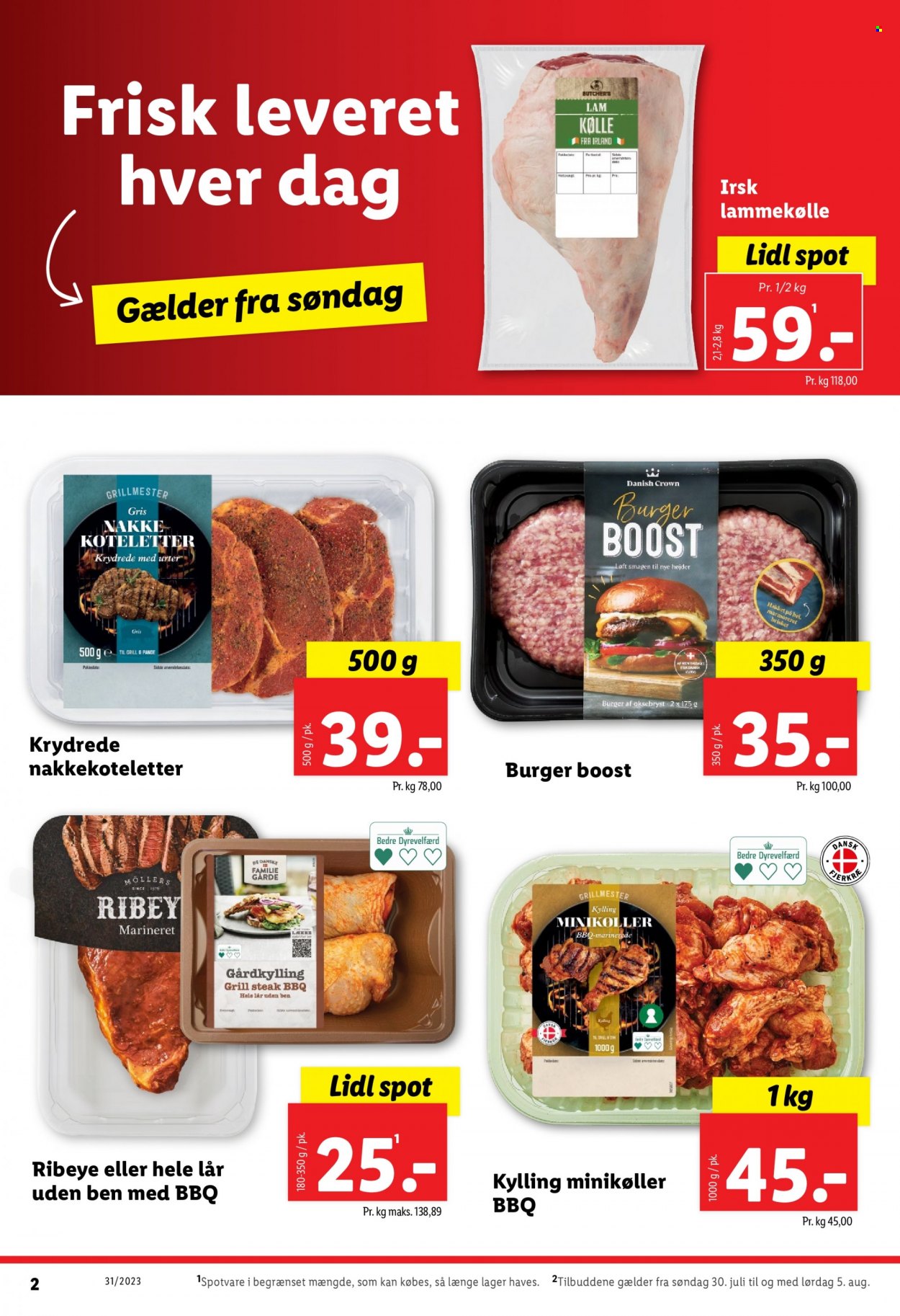 Lidl tilbud - 30.7.2023 - 5.8.2023. Side 2