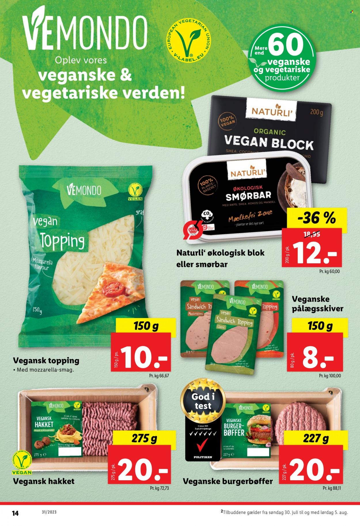 Lidl tilbud - 30.7.2023 - 5.8.2023. Side 14