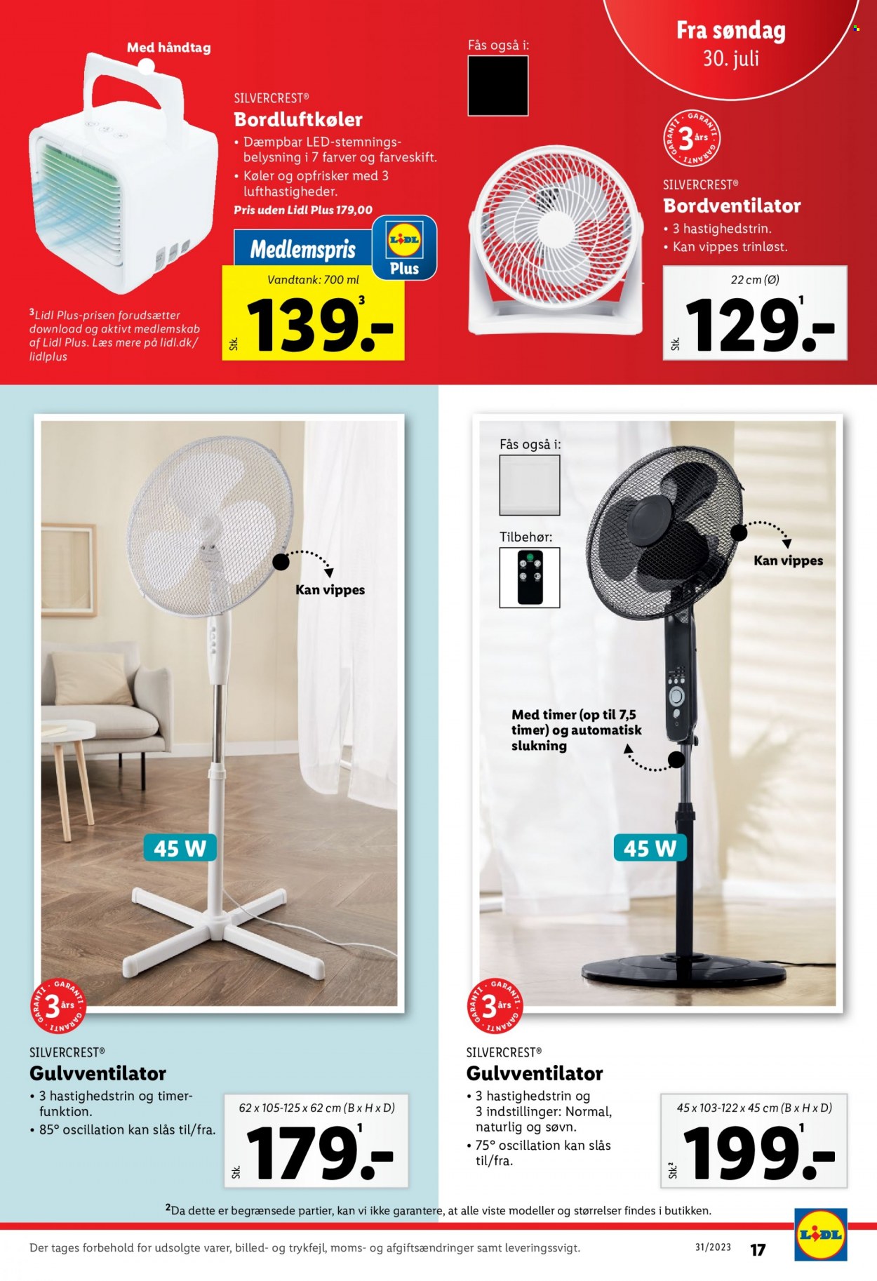 Lidl tilbud - 30.7.2023 - 5.8.2023. Side 17