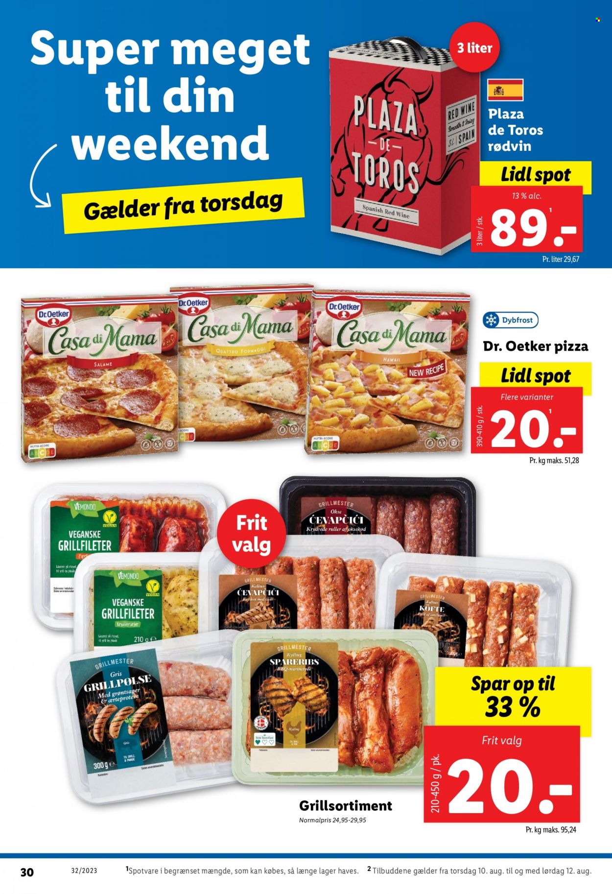 Lidl tilbud - 6.8.2023 - 12.8.2023. Side 30
