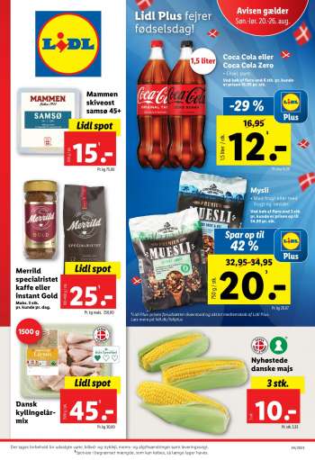 Lidl tilbudsavis  - 20.8.2023 - 26.8.2023.