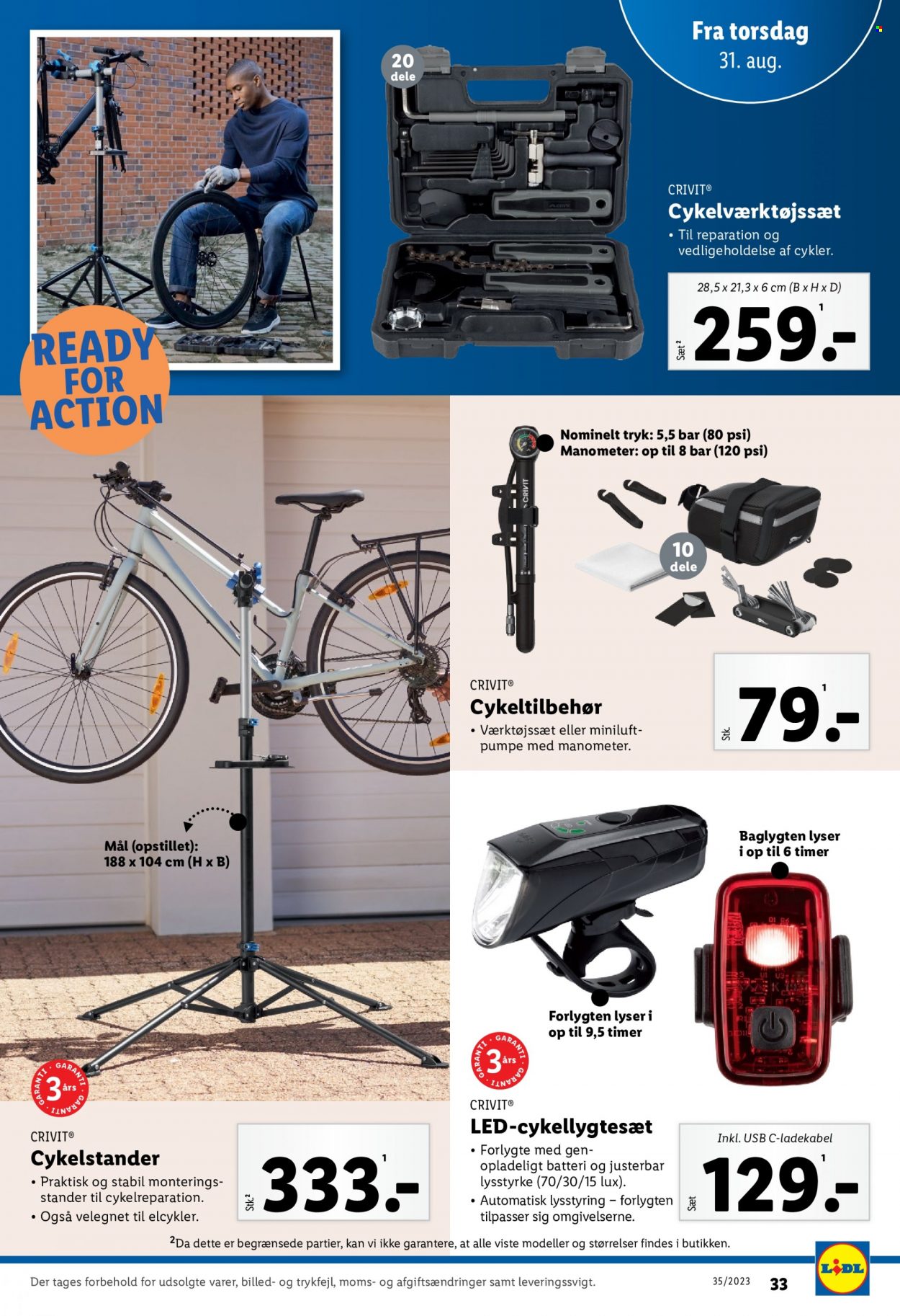 Lidl tilbud - 27.8.2023 - 2.9.2023. Side 33