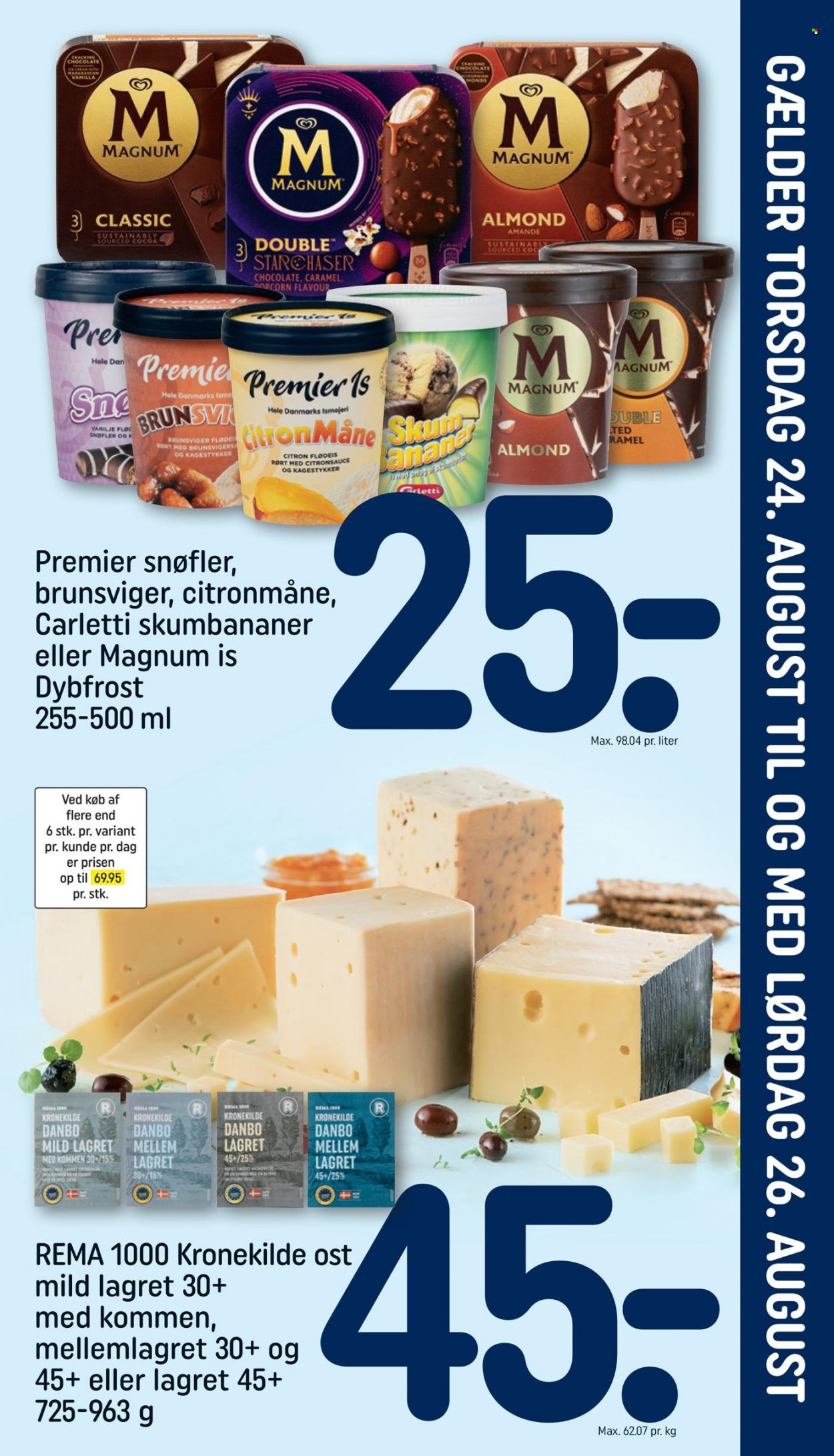 Rema 1000 tilbud - 24.8.2023 - 26.8.2023. Side 1