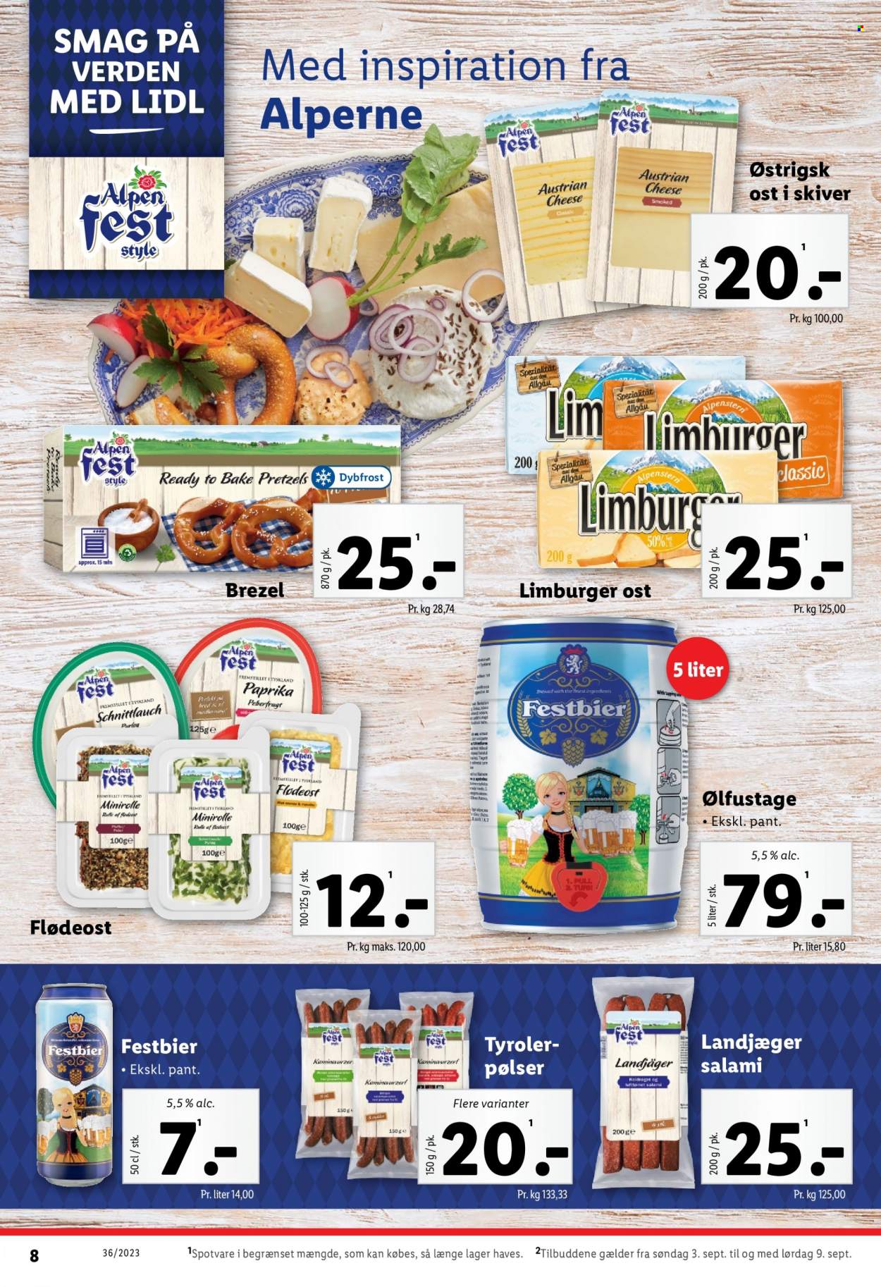 Lidl tilbud - 3.9.2023 - 9.9.2023. Side 8