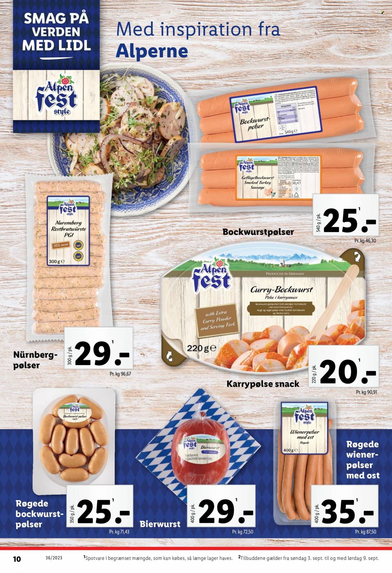 Lidl tilbud - 3.9.2023 - 9.9.2023. Side 10