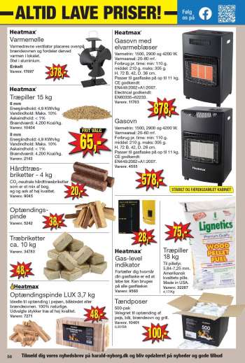 thumbnail - Hårdttræs briketter - 4 kg CO₂ neutrale hårdttræsbriketter som er et mix af bøg , eg og ask af høj kvalitet Varenr . 9045