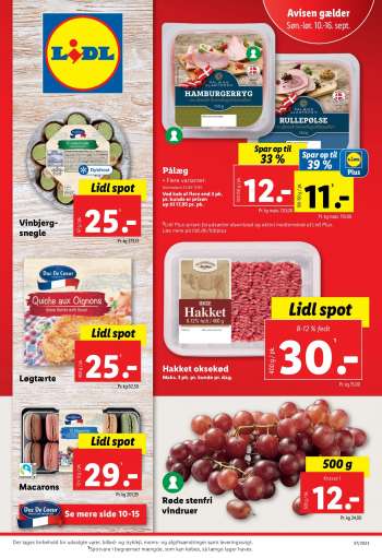 Lidl tilbudsavis  - 10.9.2023 - 16.9.2023.