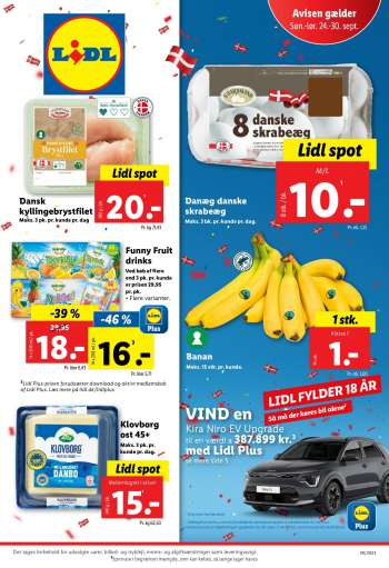 Lidl tilbudsavis  - 24.9.2023 - 30.9.2023.