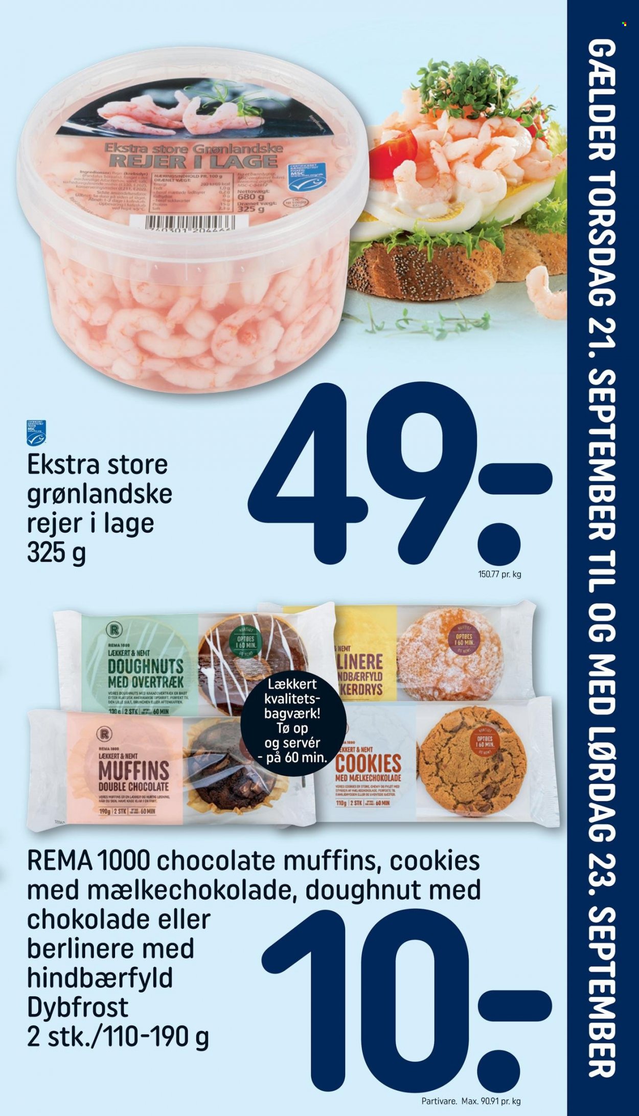 Rema 1000 tilbud - 21.9.2023 - 23.9.2023. Side 1