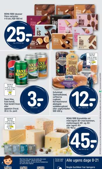 thumbnail - Pepsi Max, Faxe kondi, Faxe kondi 9.09 pr. liter