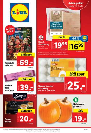 Lidl tilbudsavis  - 15.10.2023 - 21.10.2023.