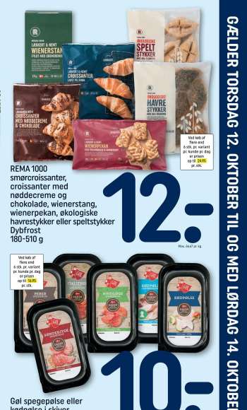 Rema 1000 tilbudsavis  - 12.10.2023 - 14.10.2023.