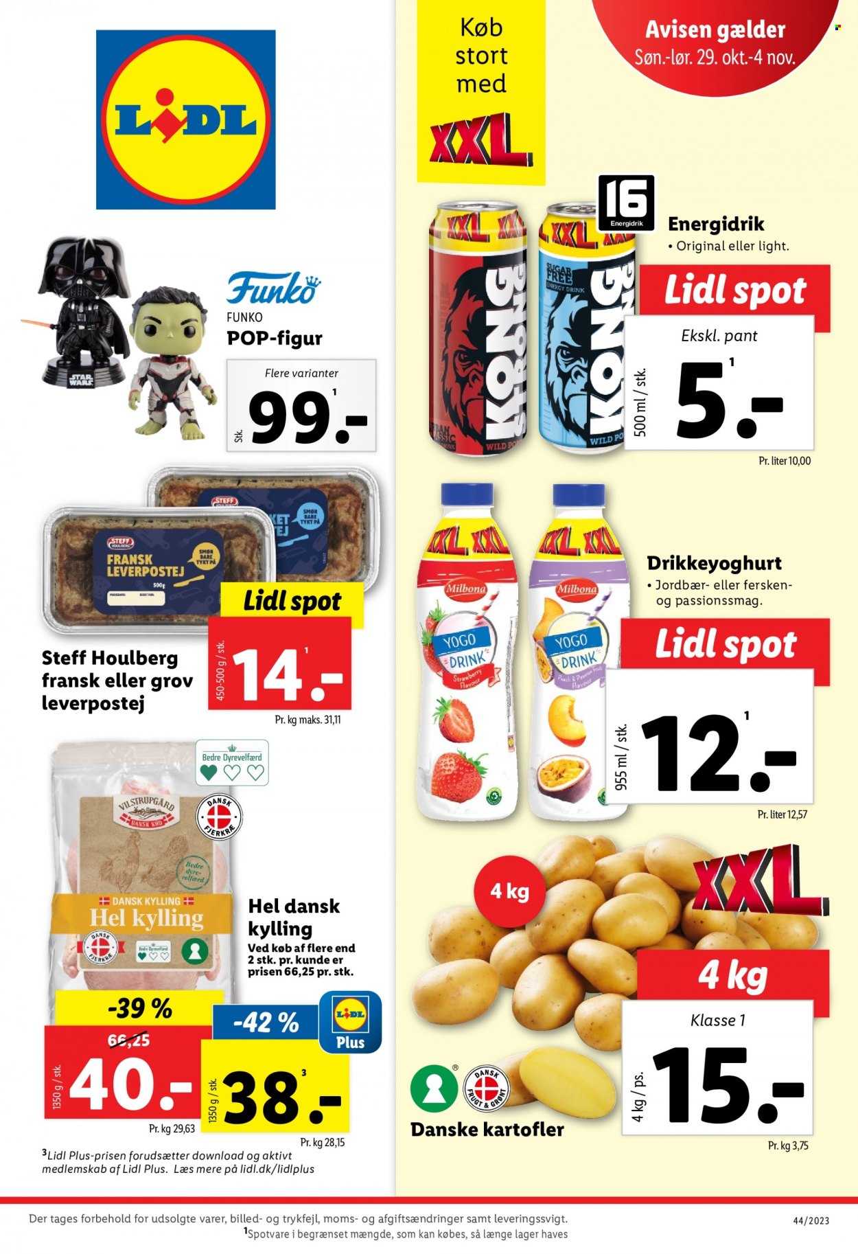 Lidl tilbud - 29.10.2023 - 4.11.2023. Side 1