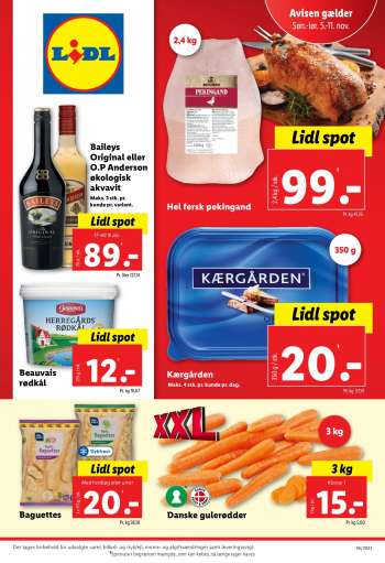 Lidl tilbudsavis  - 5.11.2023 - 11.11.2023.