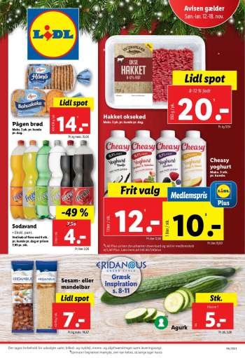 Lidl tilbudsavis  - 12.11.2023 - 18.11.2023.