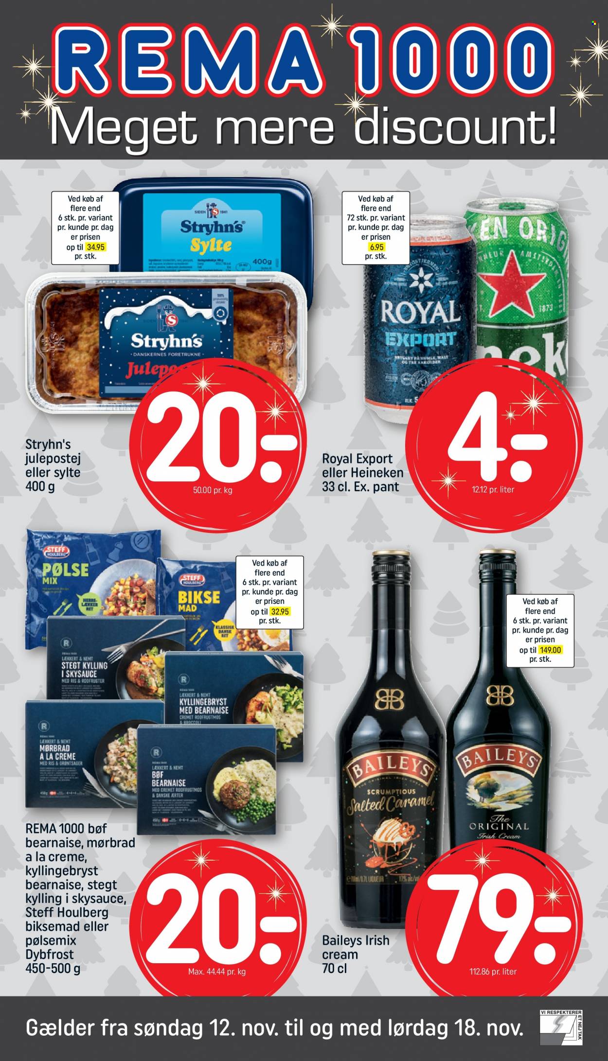Rema 1000 tilbud - 12.11.2023 - 18.11.2023. Side 1