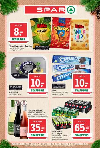 SPAR tilbudsavis  - 18.11.2023 - 24.11.2023.