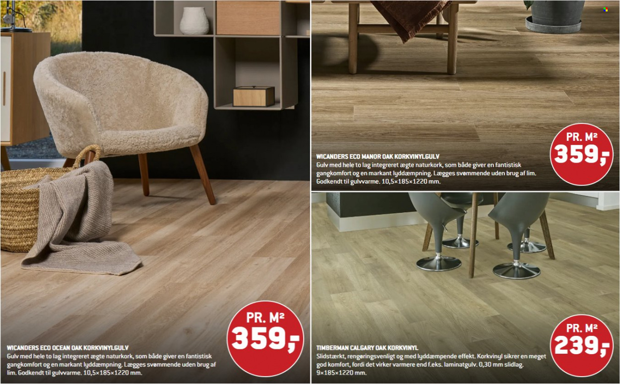 thumbnail - XL-BYG tilbud  - 17.11.2023 - 30.11.2023 - tilbudsprodukter - laminatgulv. Side 19.