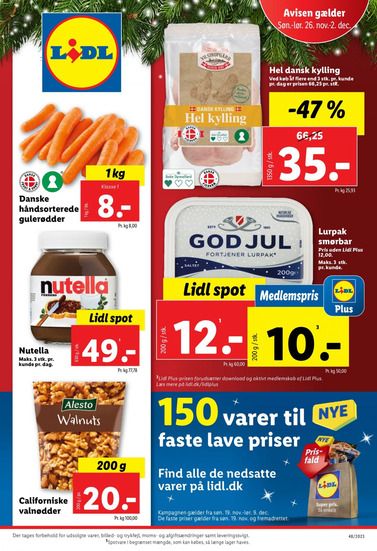 Lidl tilbud - 26.11.2023 - 2.12.2023. Side 1