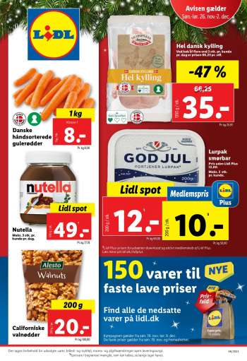 Lidl tilbudsavis  - 26.11.2023 - 2.12.2023.