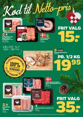 thumbnail - Kyllingetern eller dansk hakket kyllingekød 3-7% 250-300 g. Pr. kg max. 60,00
