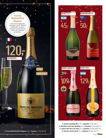 thumbnail - Wolf Blass Red Label Sparkling. 75 cl. Australien. Pr. liter 66,67