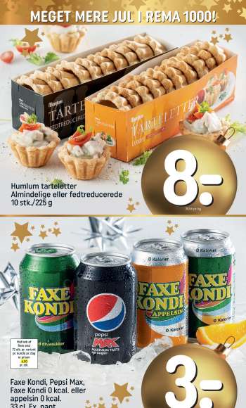 thumbnail - Faxe Kondi, Pepsi Max, Faxe Kondi 0 kcal. eller appelsin 0 kcal. 33 cl. Ex. pant Pepsi