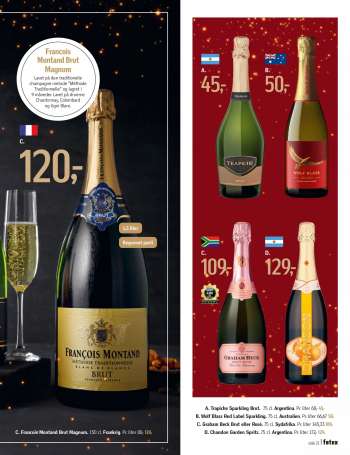 thumbnail - Wolf Blass Red Label Sparkling. 75 cl. Australien. Pr. liter 66,67