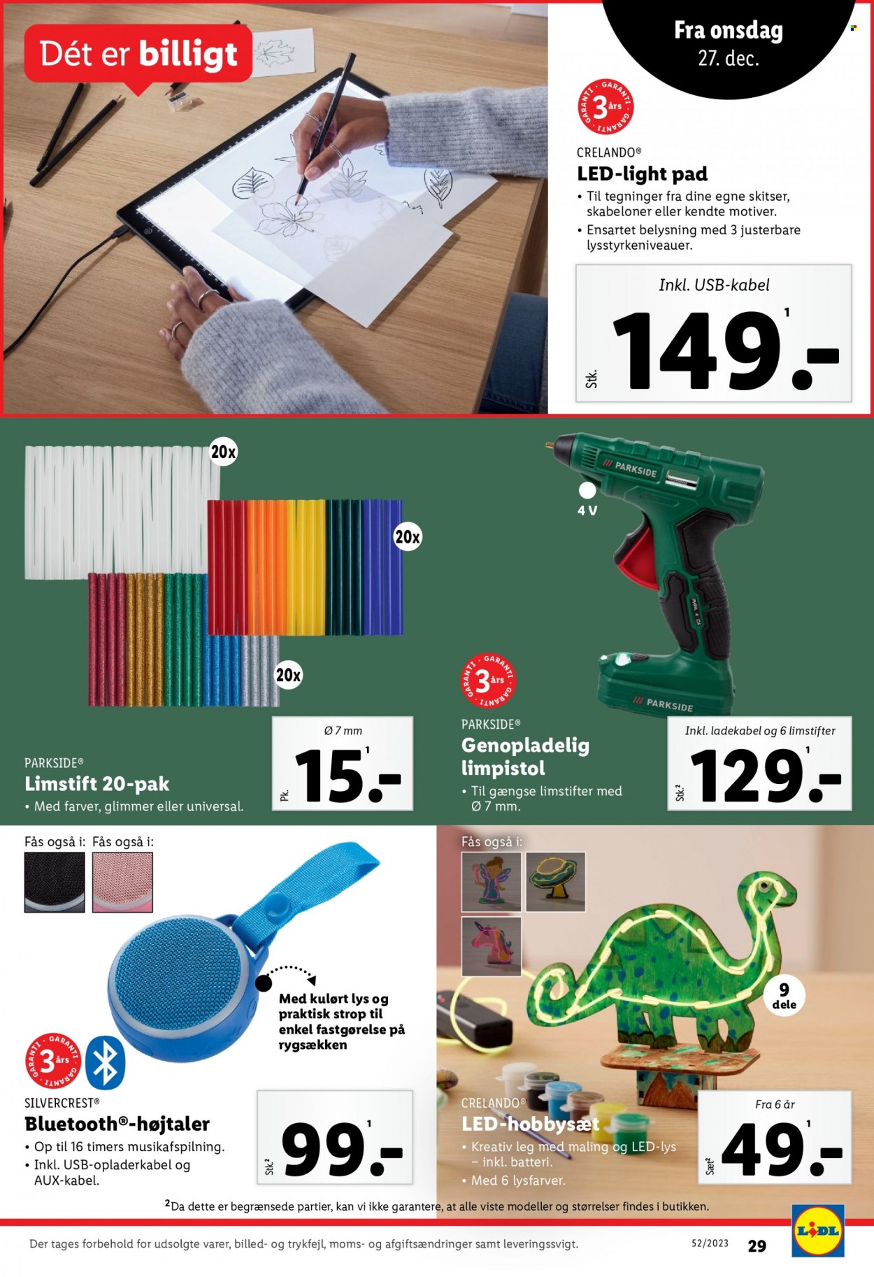 Lidl tilbud - 27.12.2023 - 1.1.2024. Side 29