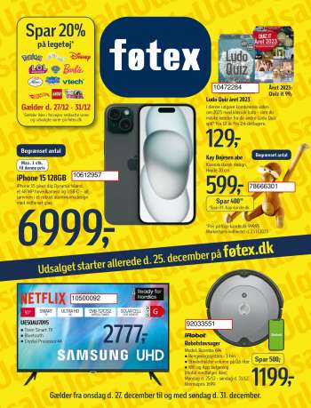 føtex tilbudsavis  - 27.12.2023 - 31.12.2023.