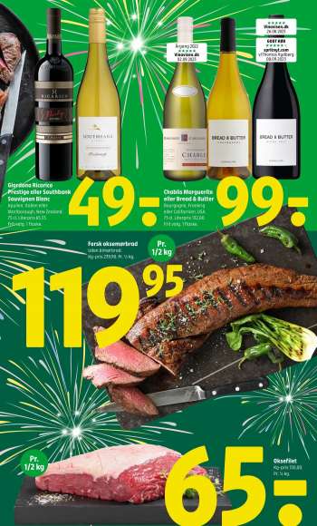 thumbnail - Oksefilet Kg - pris 130,00 Pr 1 kg .
