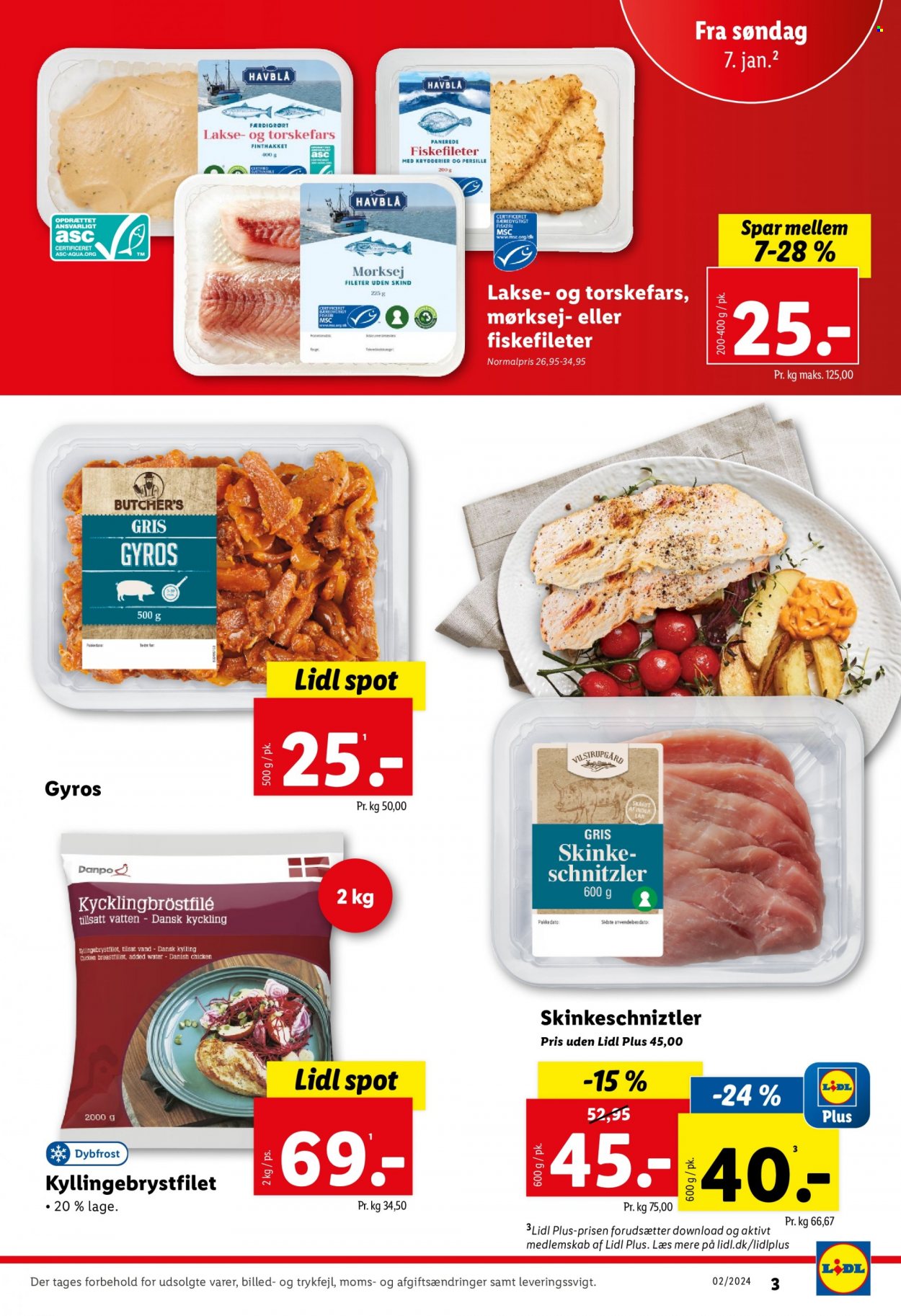 Lidl tilbud - 7.1.2024 - 13.1.2024. Side 3