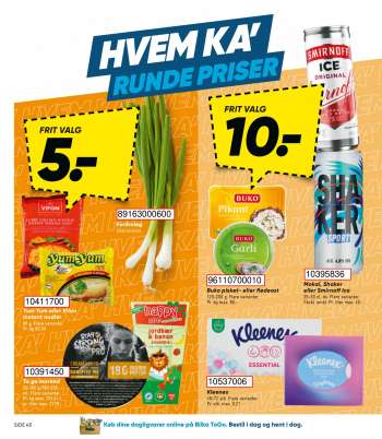 thumbnail - To go marked 29-150 g/180-250 ml. Flere varianter. Pr. kg max. 172.41 / pr. liter max. 27.78