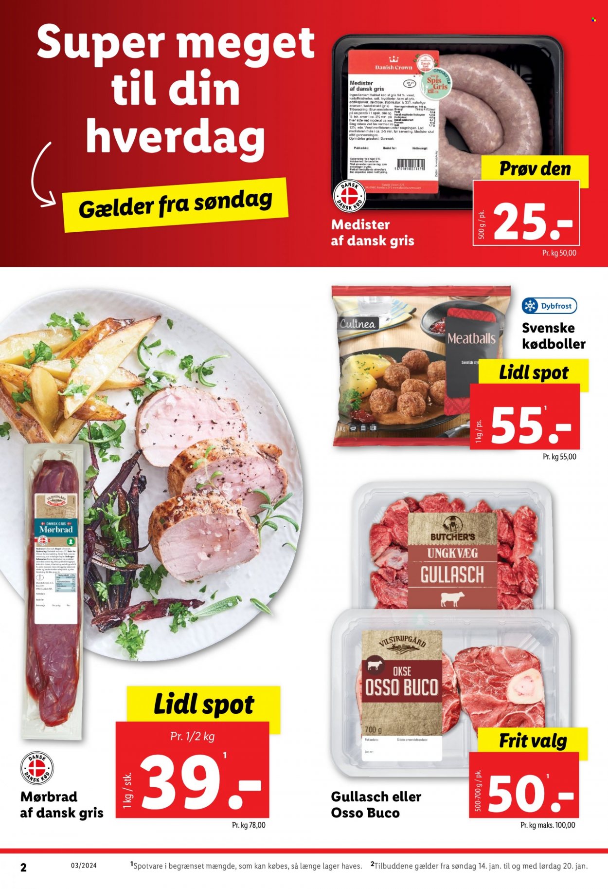 Lidl tilbud - 14.1.2024 - 20.1.2024. Side 2