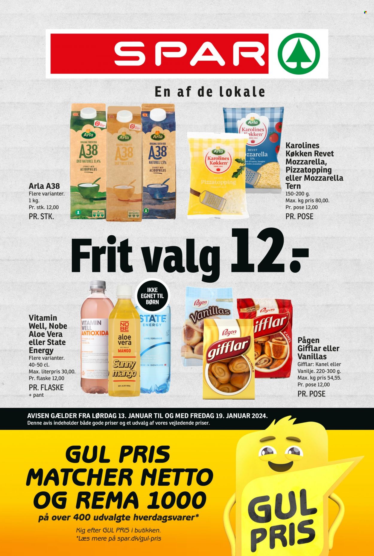 SPAR tilbud - 13.1.2024 - 19.1.2024. Side 1