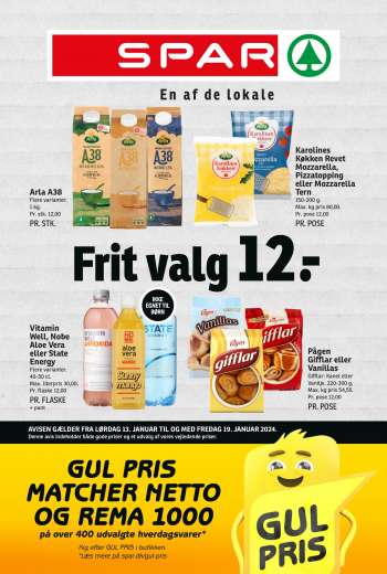 SPAR tilbudsavis  - 13.1.2024 - 19.1.2024.