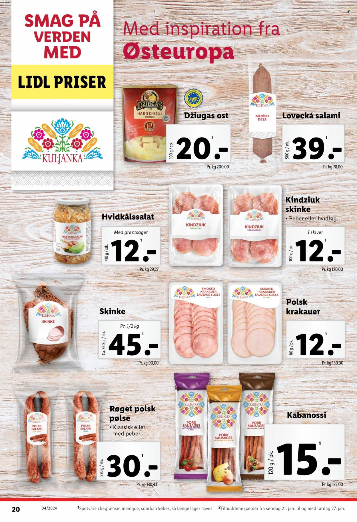 Lidl tilbud - 21.1.2024 - 27.1.2024. Side 20