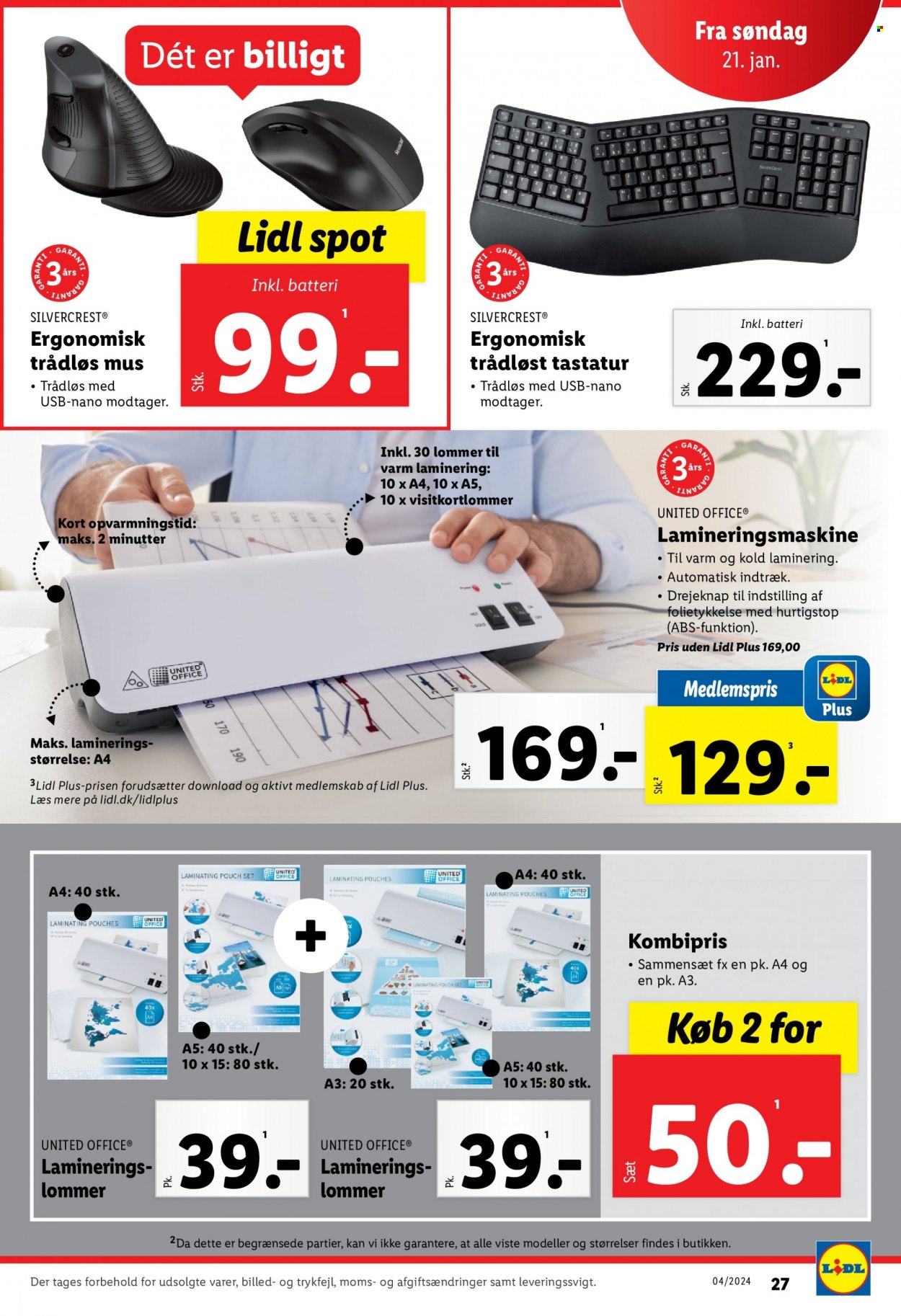 Lidl tilbud - 21.1.2024 - 27.1.2024. Side 27