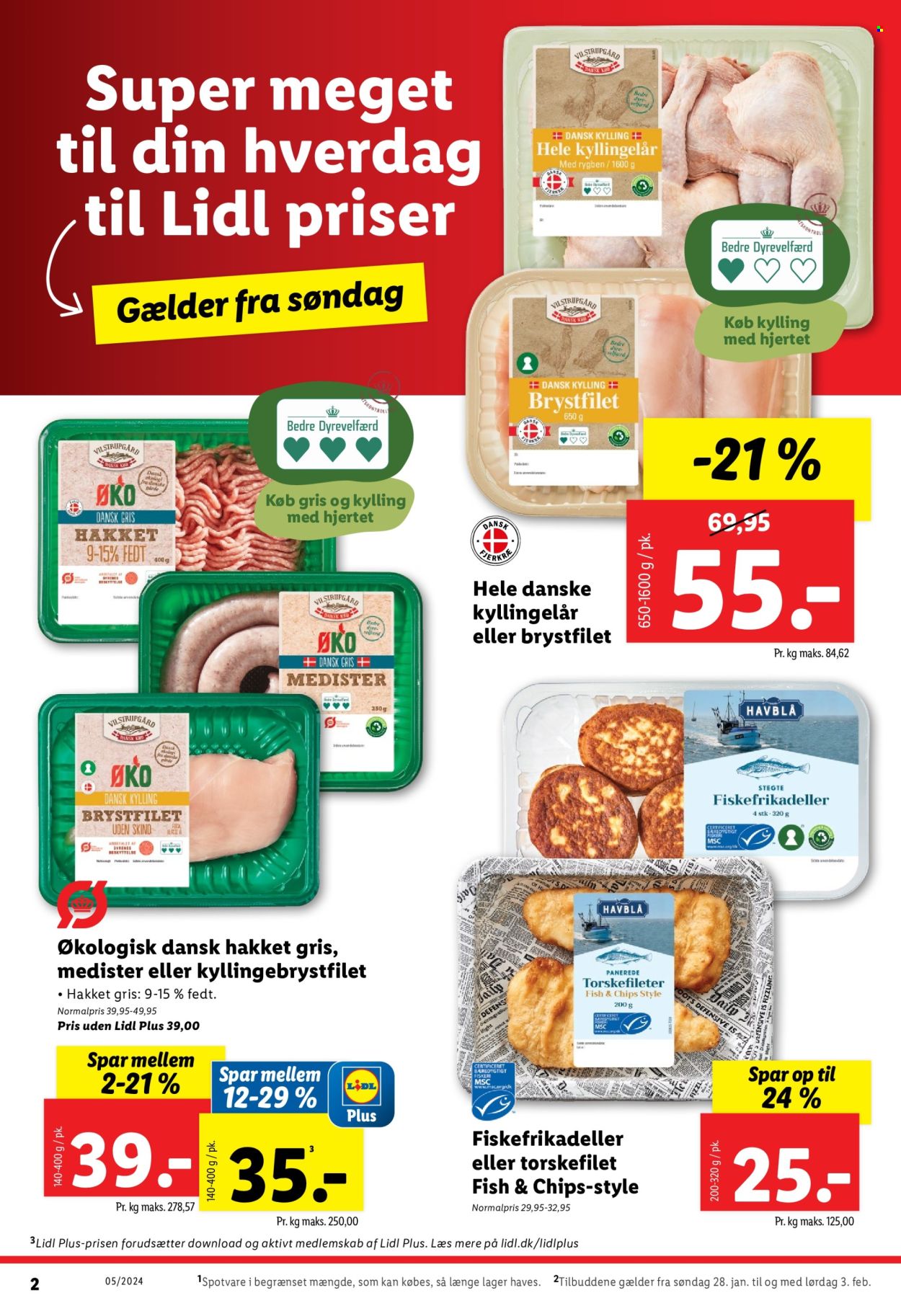 Lidl tilbud - 28.1.2024 - 3.2.2024. Side 2