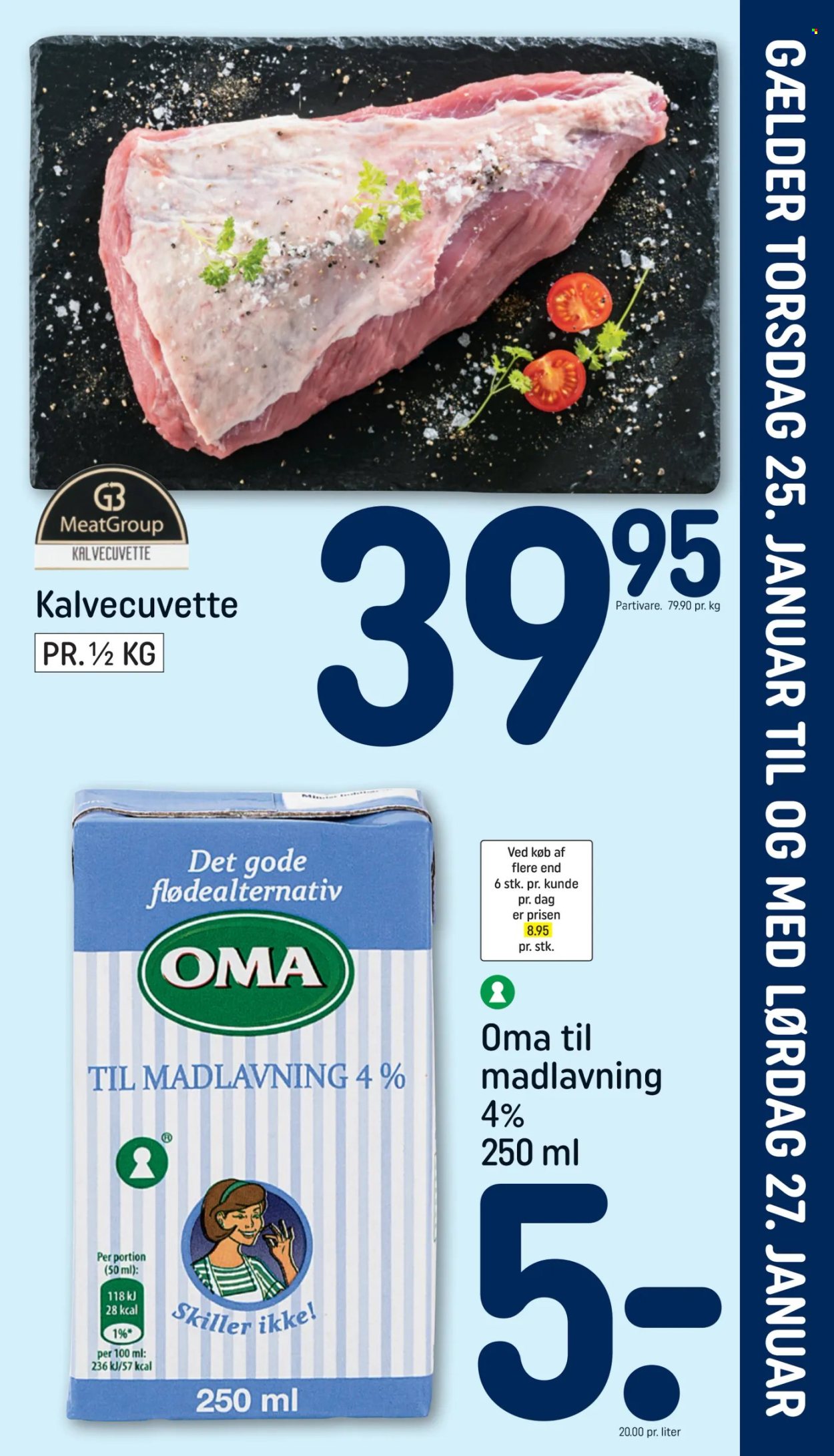 Rema 1000 tilbud - 25.1.2024 - 27.1.2024. Side 1