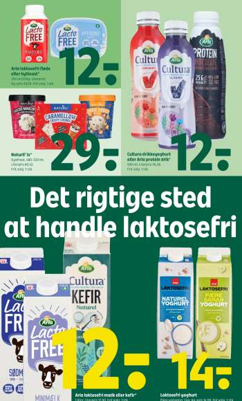 thumbnail - Arla laktosefri fløde eller hytteost*