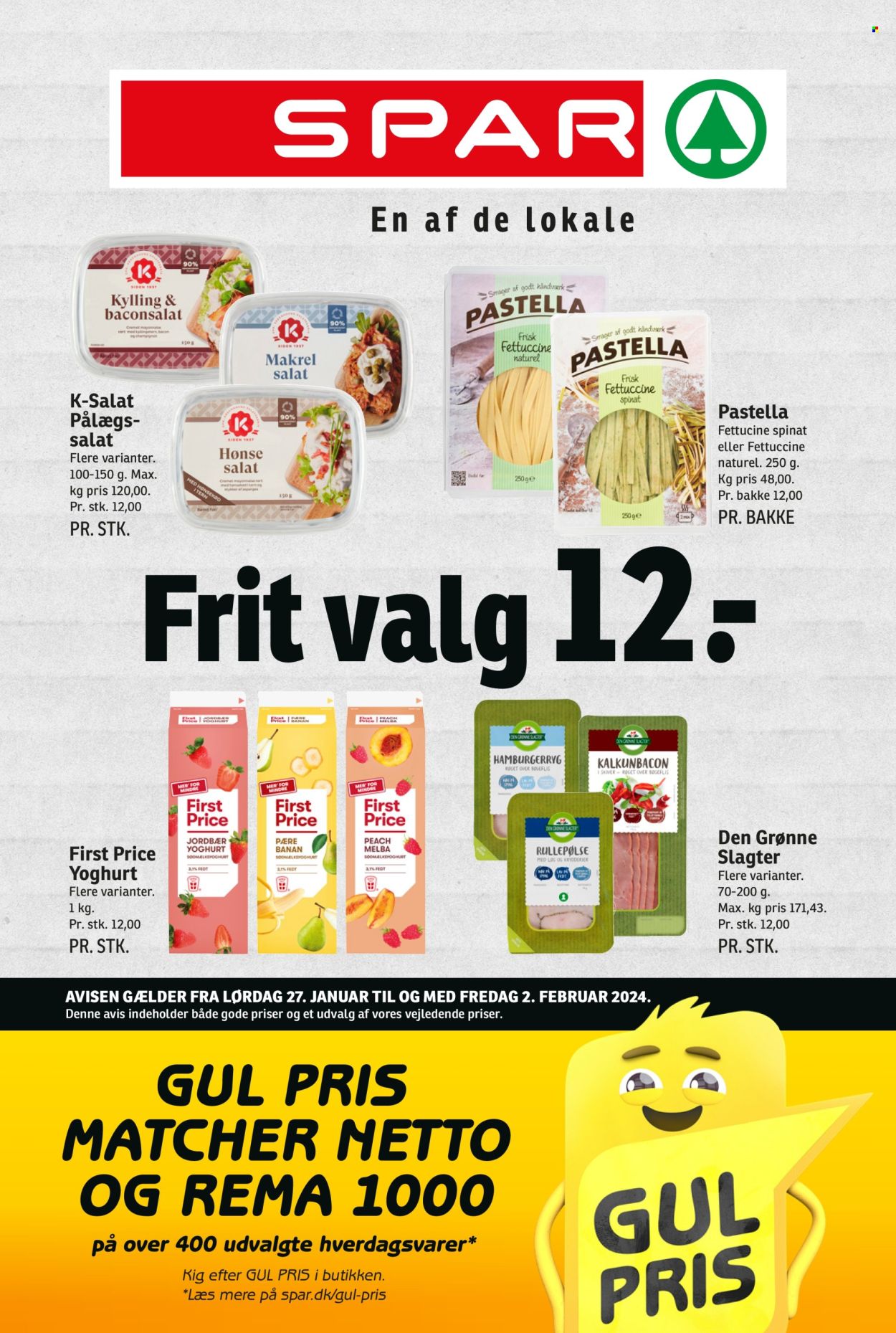 SPAR tilbud - 27.1.2024 - 2.2.2024. Side 1