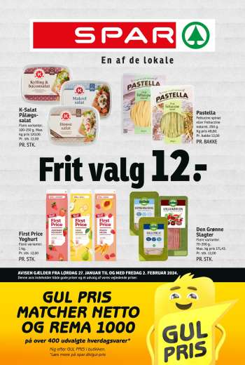 SPAR tilbudsavis  - 27.1.2024 - 2.2.2024.