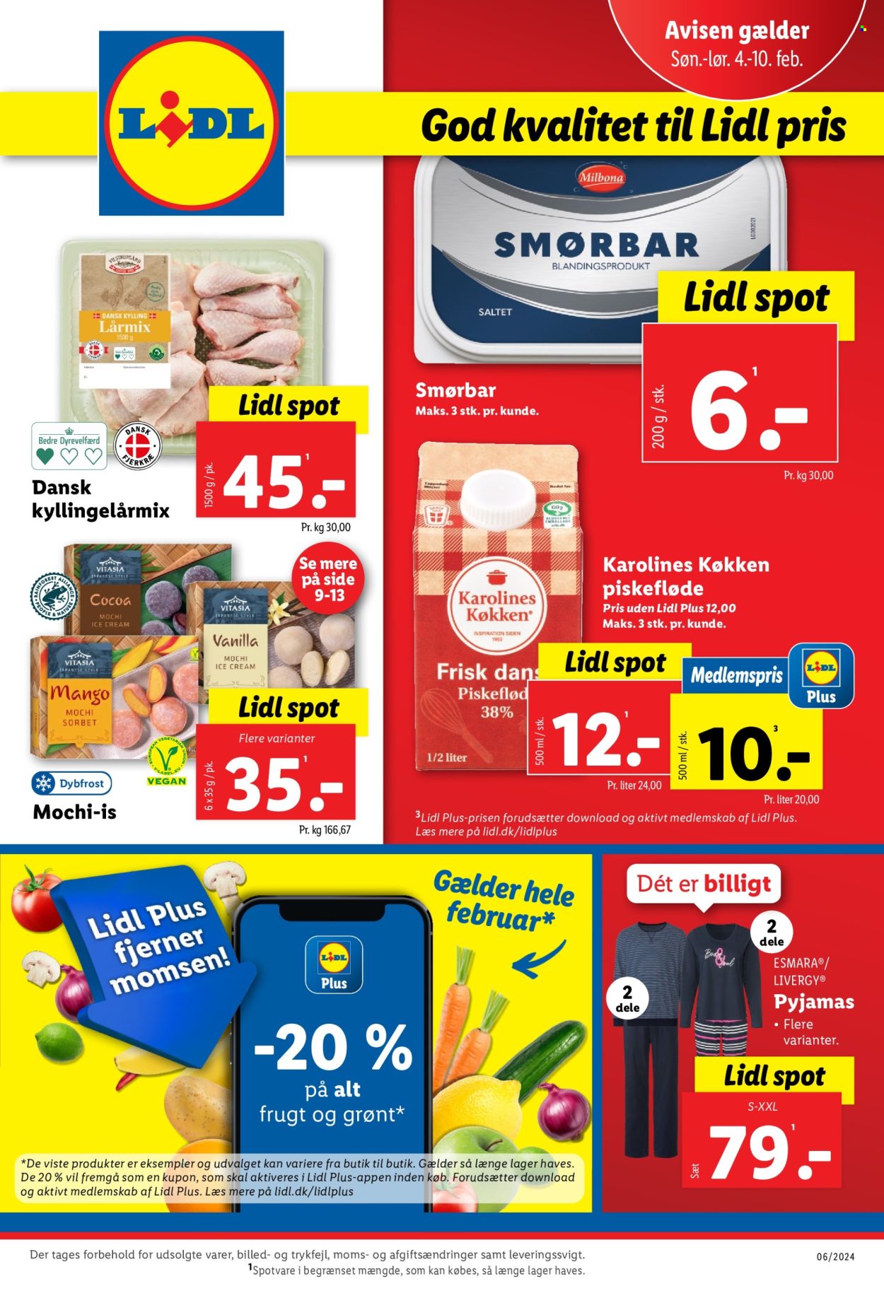 Lidl tilbud - 4.2.2024 - 10.2.2024. Side 1