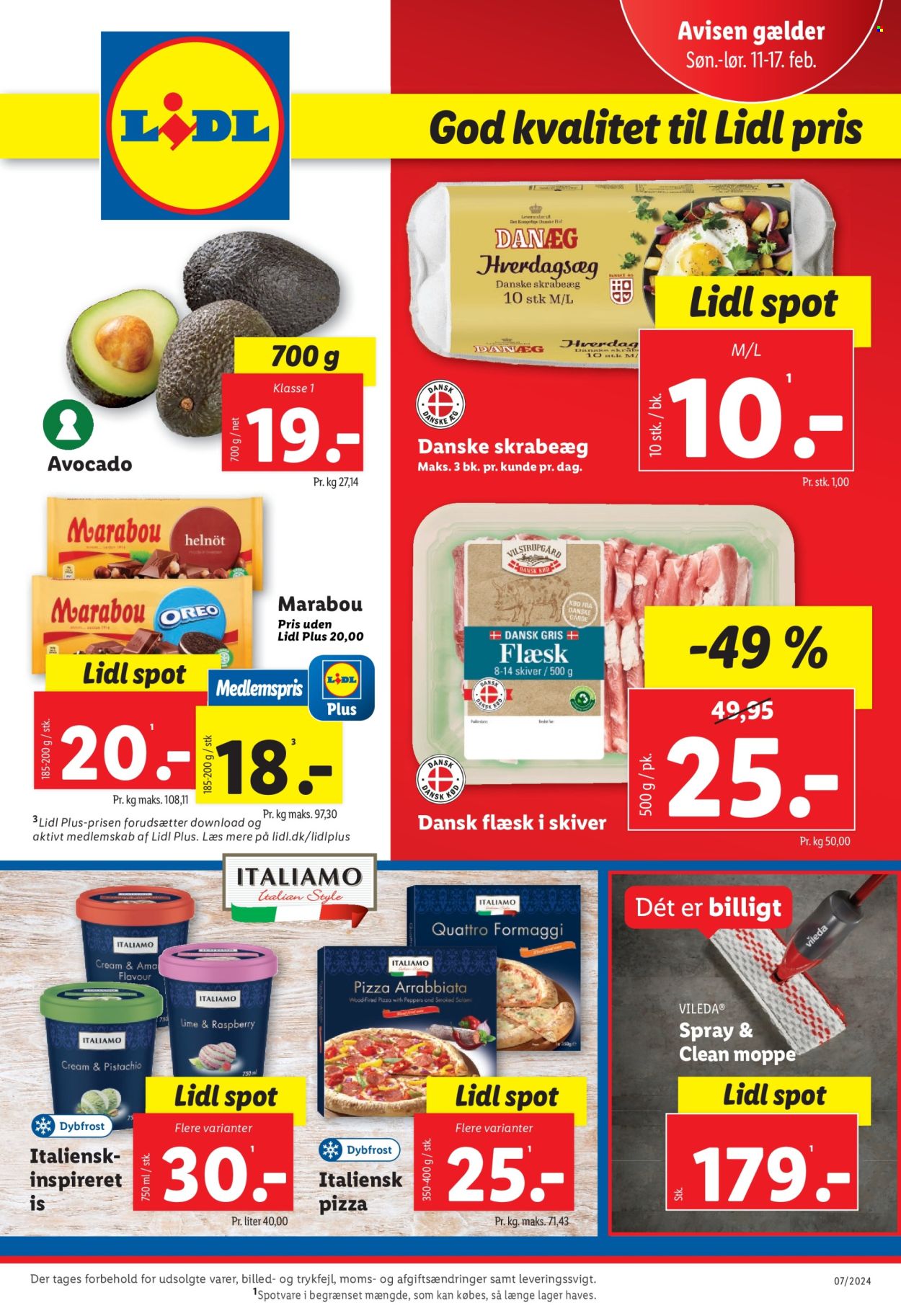 Lidl tilbud - 11.2.2024 - 17.2.2024. Side 1