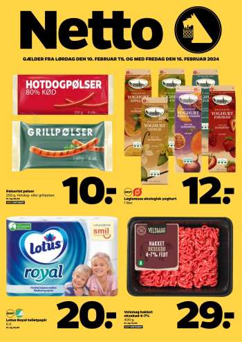 Netto tilbudsavis  - 10.2.2024 - 16.2.2024.